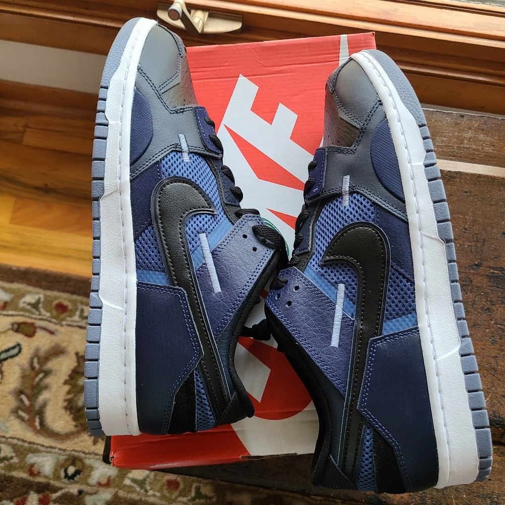 Men's NWT Nike dunk low scrap size 10.5